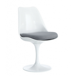 Silla Cup Blanco con Gris